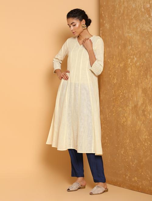 solid anarkali kurta - 16275114 - Very Small Image - 1