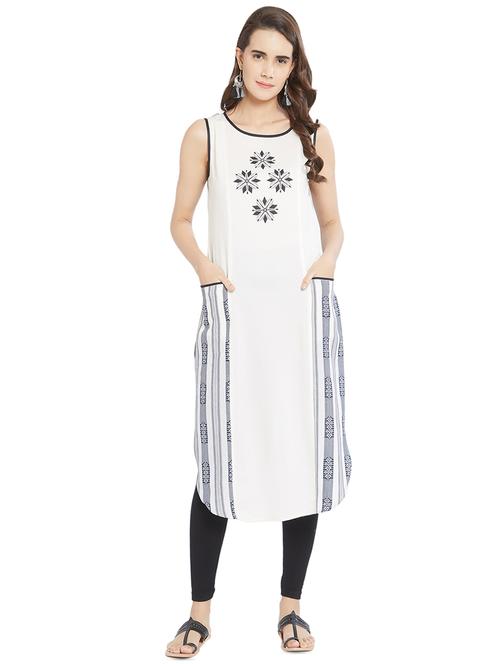 digital printed straight kurta - 16275685 - Very Small Image - 1