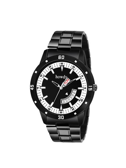 howdy round dial analog watch (ss736) - 16281709 - Very Small Image - 1