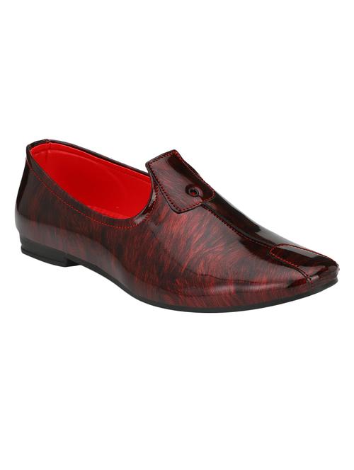 red patent leather slip on jutis - 16282390 - Very Small Image - 1