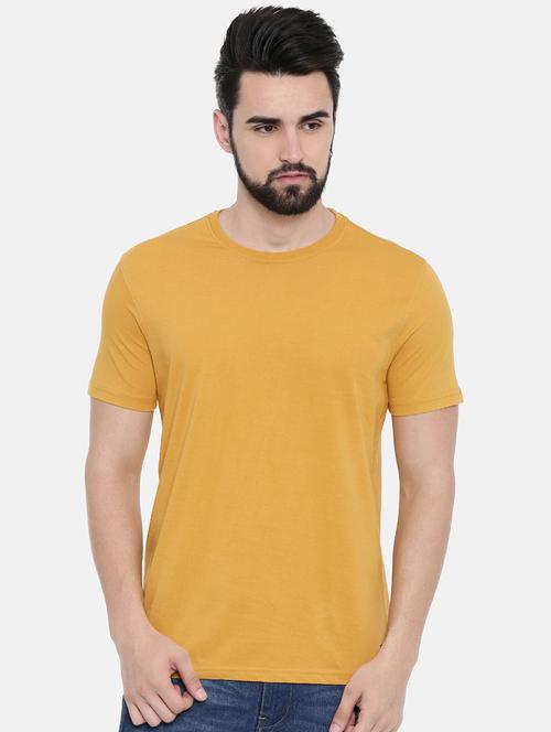 yellow solid t-shirt - 16285671 - Very Small Image - 1