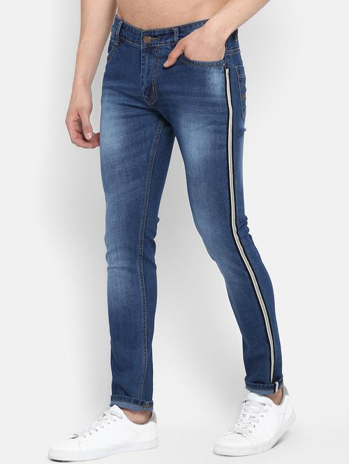 mens slim fit plain jeans - 16285837 - Very Small Image - 1