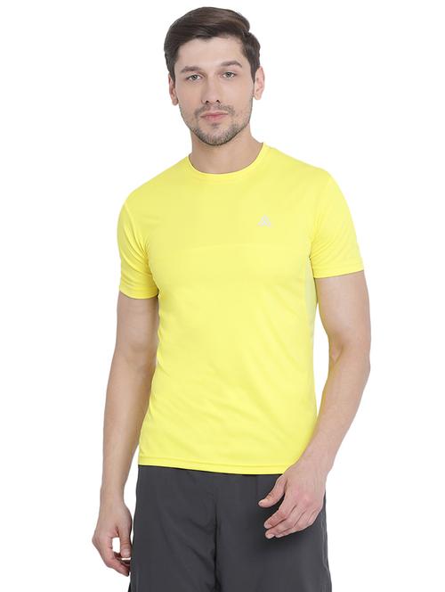 yellow polyester  t-shirt - 16289764 - Very Small Image - 1
