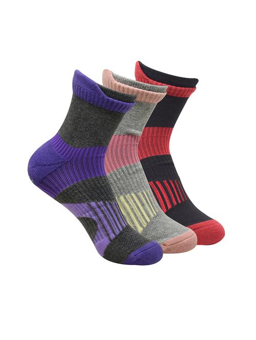 women pack of 3 printed ankle length socks  - 16291872 - Very Small Image - 1