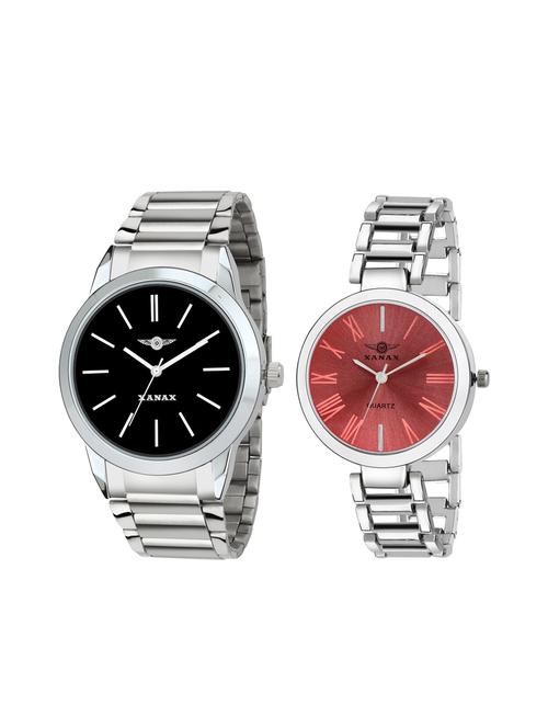xanax premium multi dial analog watch for couple - xnsc140-103 - 16298916 - Very Small Image - 1
