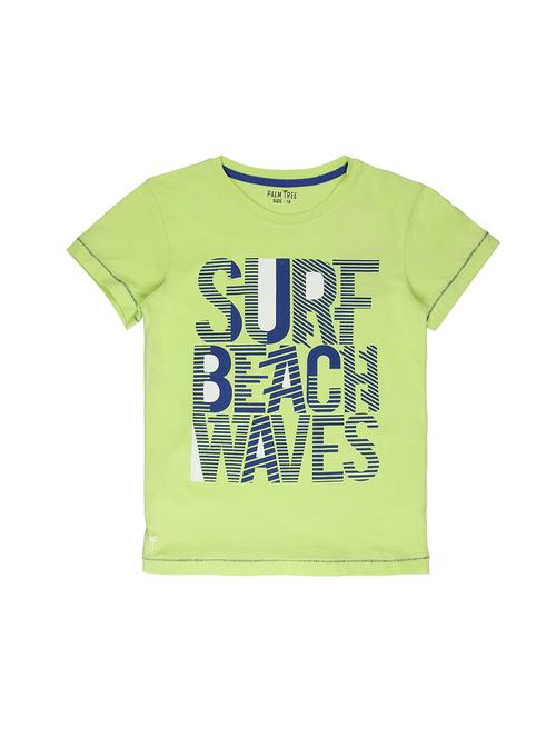 round neck graphic print t-shirt - 16300726 - Very Small Image - 1