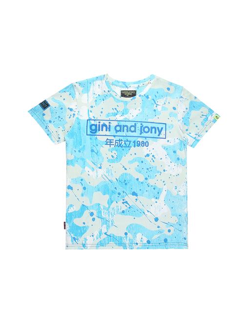 light blue cotton tshirt - 16300770 - Very Small Image - 1