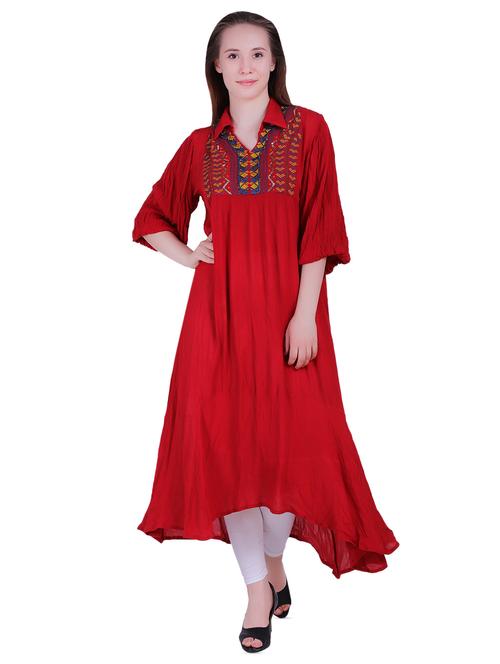 sequined flared kurta - 16309328 - Very Small Image - 1