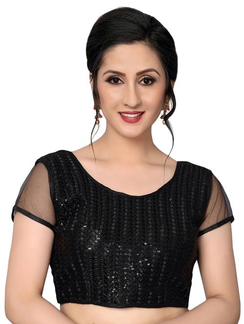 sequined solid blouse - 16309659 - Very Small Image - 1