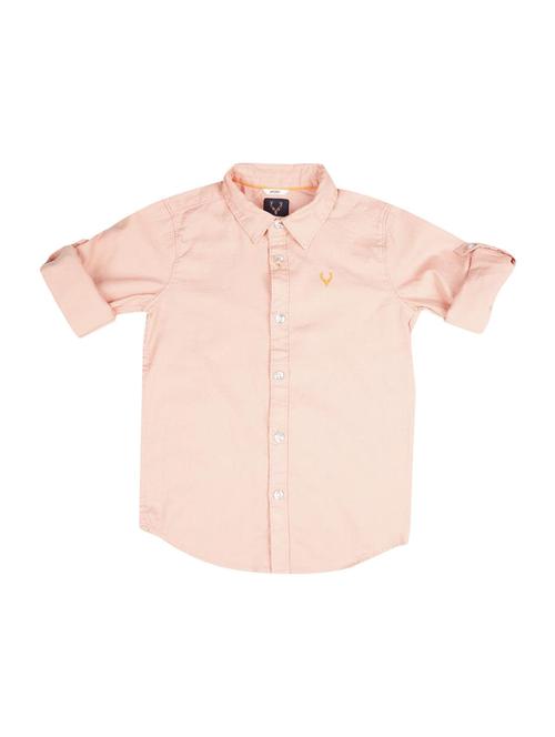 orange cotton shirt - 16311009 - Very Small Image - 1