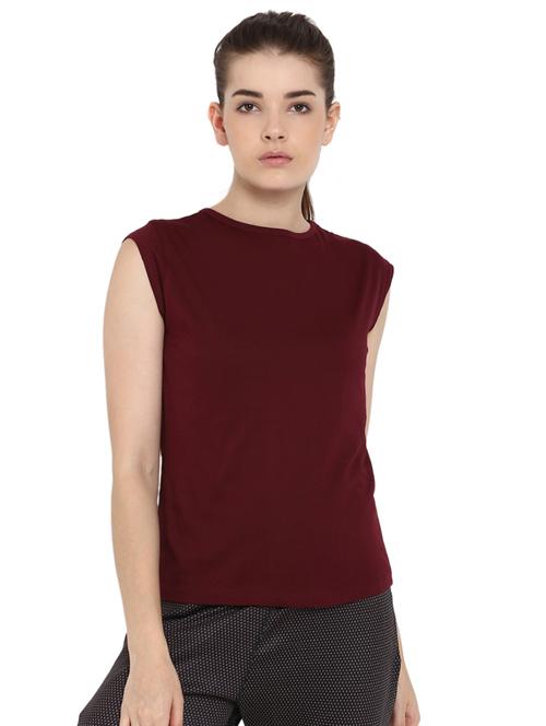 women's plain round neck t-shirt - 16316338 - Very Small Image - 1
