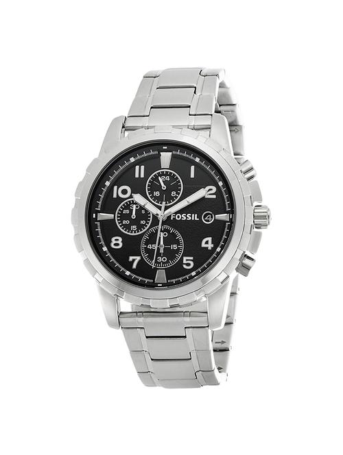 fossil dean chronograph analog black dial mens watch - fs4542 - 16318402 - Very Small Image - 1