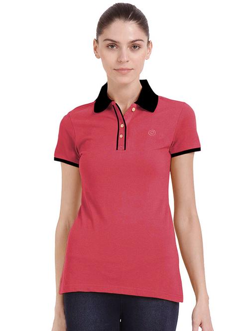 contrast detail shirt sleeved t-shirt - 16319040 - Very Small Image - 1