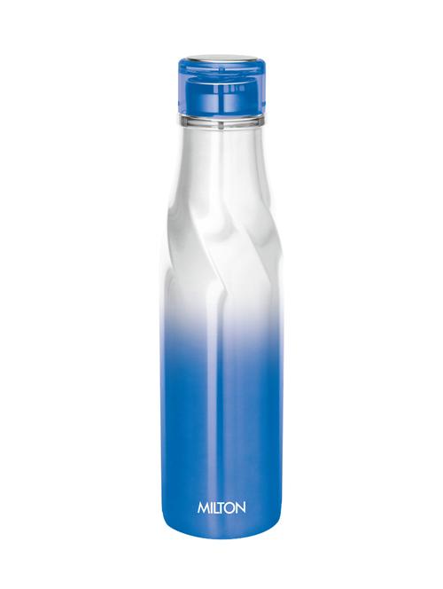 milton spiral-750 thermosteel hot & cold water bottle, blue, 710 ml - 16319187 - Very Small Image - 1