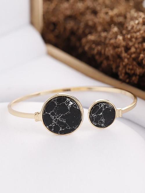 black  cuffs bracelet - 16319311 - Very Small Image - 1