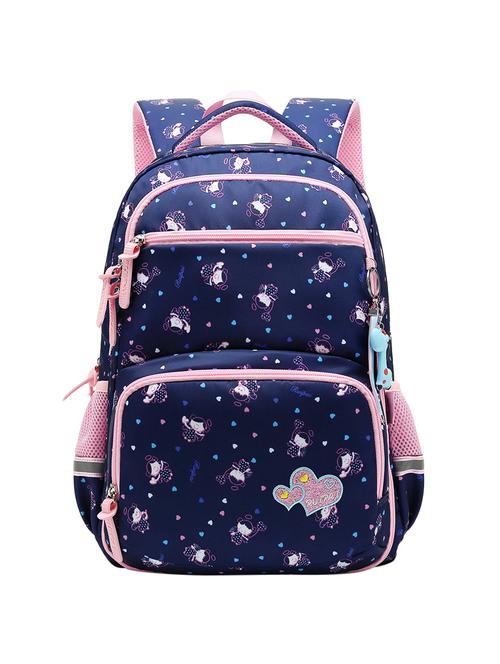 blue polyester regular backpack - 16321691 - Very Small Image - 1