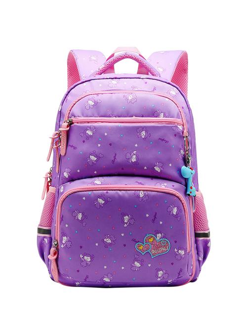purple polyester regular backpack - 16321692 - Very Small Image - 1