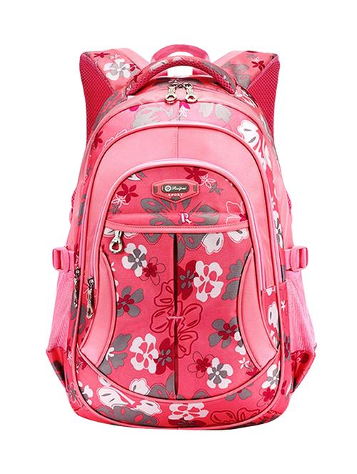 pink polyester regular backpack - 16321697 - Very Small Image - 1