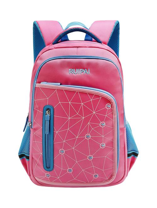 pink polyester regular backpack - 16321703 - Very Small Image - 1