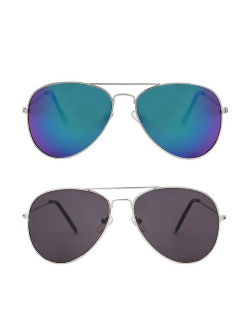 set of 2 aviator sunglasses - 16323737 - Very Small Image - 1