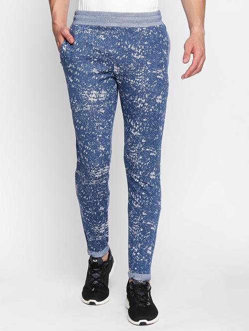 blue printed trackpant - 16324835 - Very Small Image - 1