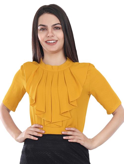 pleat detail keyhole back top - 16326170 - Very Small Image - 1