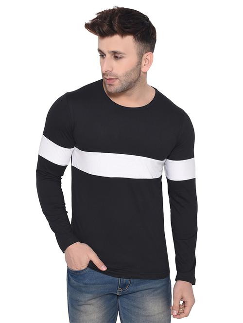 black taped t-shirt - 16329106 - Very Small Image - 1