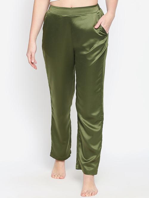 pocket detail high rise pajama - 16333142 - Very Small Image - 1