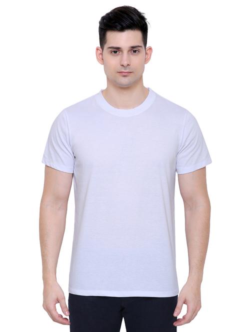 white solid t-shirt - 16333217 - Very Small Image - 1