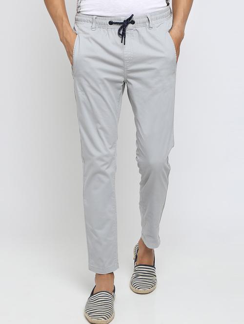 light blue full length track pant - 16337288 - Very Small Image - 1
