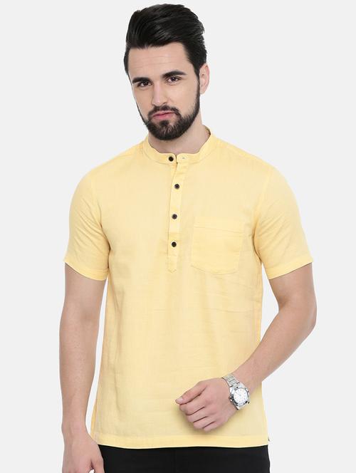 yellow solid t-shirt - 16337784 - Very Small Image - 1