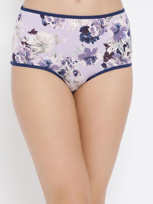high rise floral hipster panty - 16340045 - Very Small Image - 1