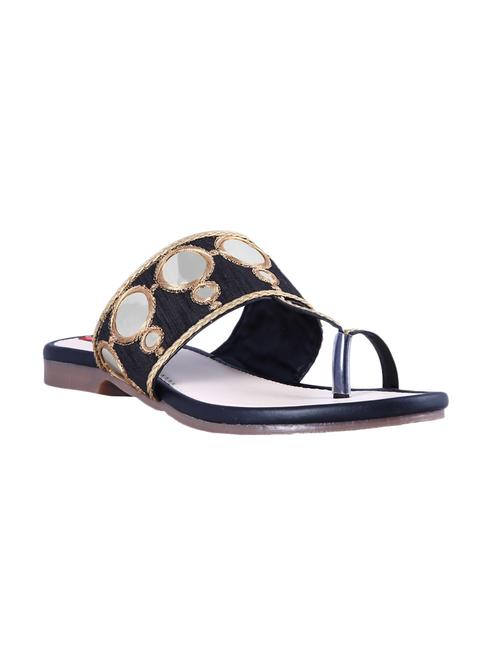 black one toe sandals - 16341945 - Very Small Image - 1