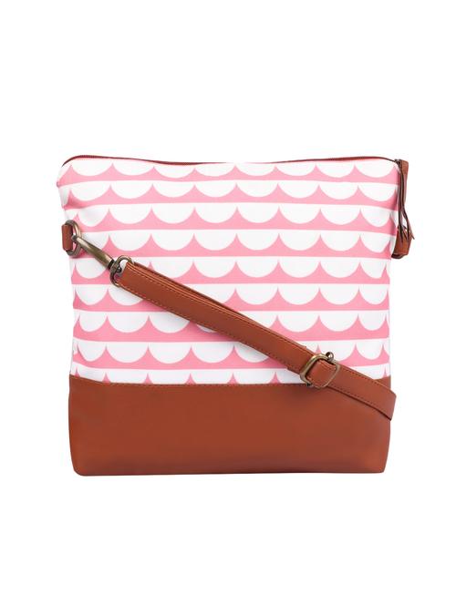 pink canvas sling bag - 16351132 - Very Small Image - 1