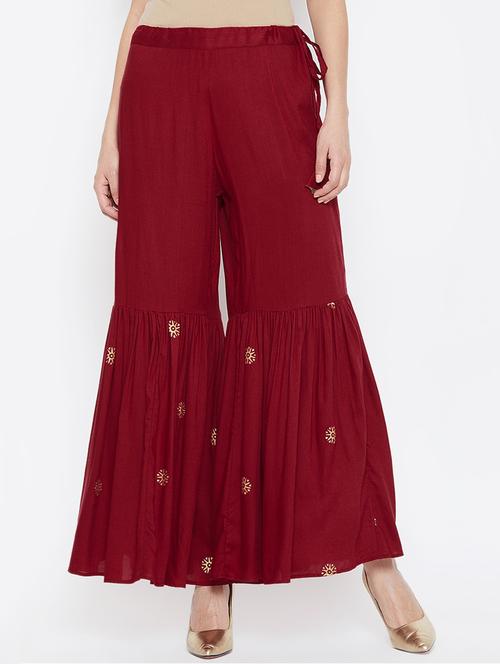 block printed sharara - 16356148 - Very Small Image - 1