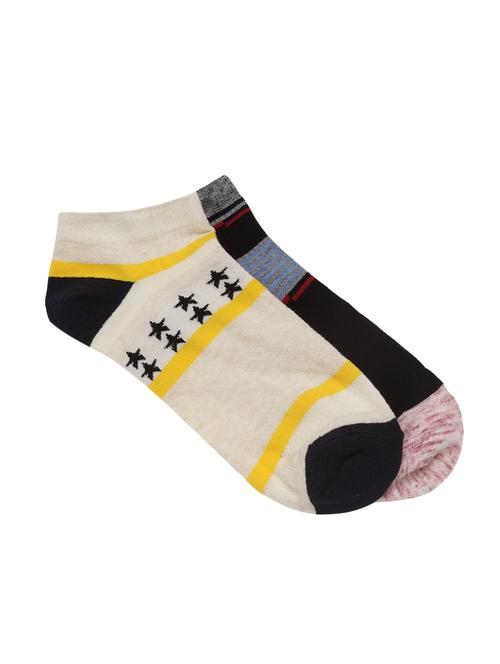 j style unisex cotton ankle length socks set of 2 - 16356909 - Very Small Image - 1