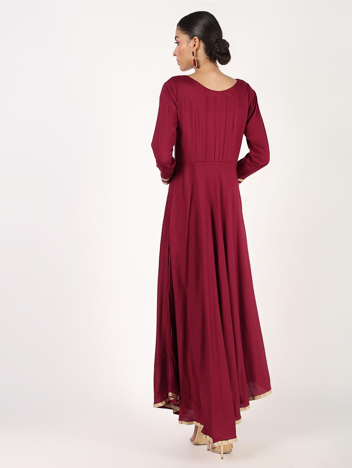 women's flared kurta - 16357045 - Standard Image - 3