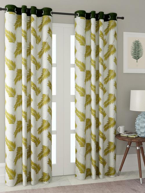 polyester printed door curtains - 16363835 - Very Small Image - 1