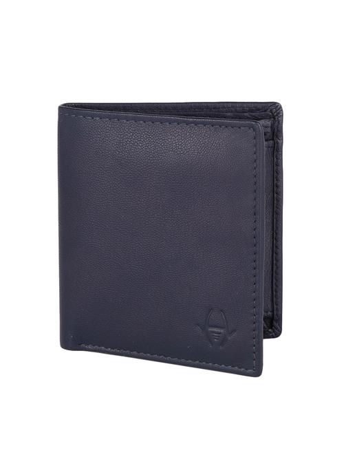 navy blue leather wallet - 16377075 - Very Small Image - 1