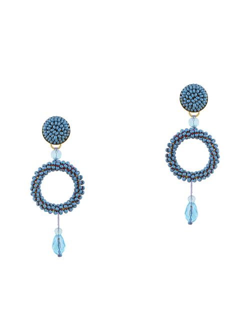 blue drop earring - 16378590 - Very Small Image - 1