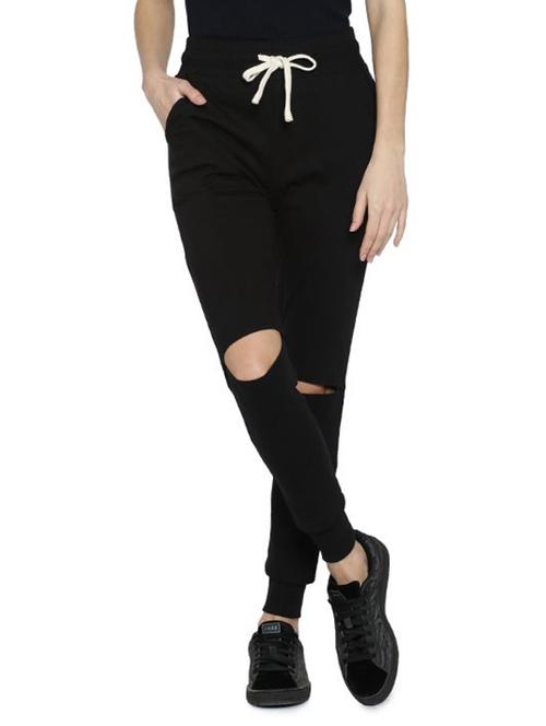 drawstring distressed track pant - 16381707 - Very Small Image - 1