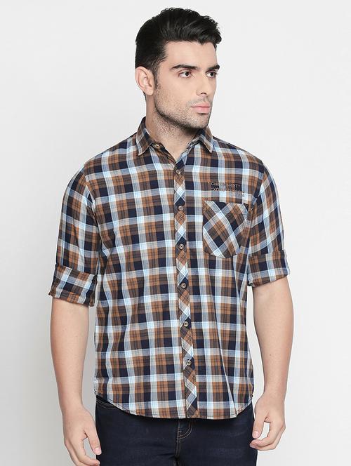 multi colored cotton casual shirt - 16382214 - Very Small Image - 1