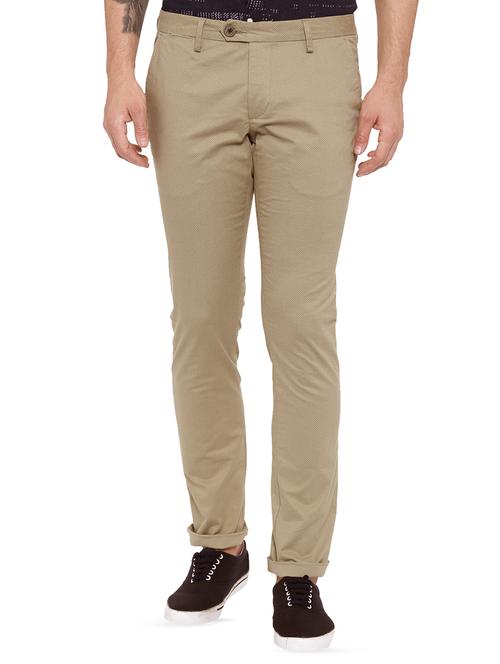 beige textured chinos  - 16383912 - Very Small Image - 1