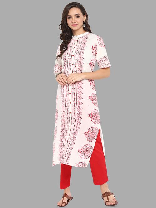 digital printed kurta pant set - 16387384 - Very Small Image - 1