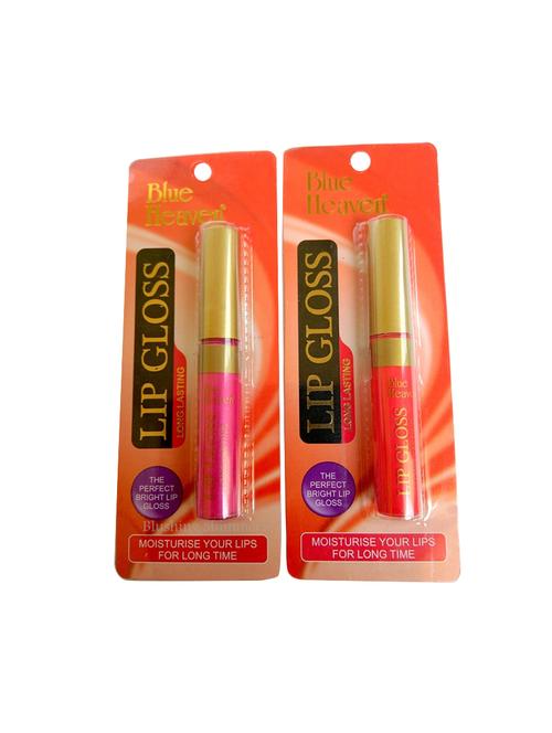 blue heaven pack of 2 lip gloss(peach, pink) - 16390538 - Very Small Image - 1