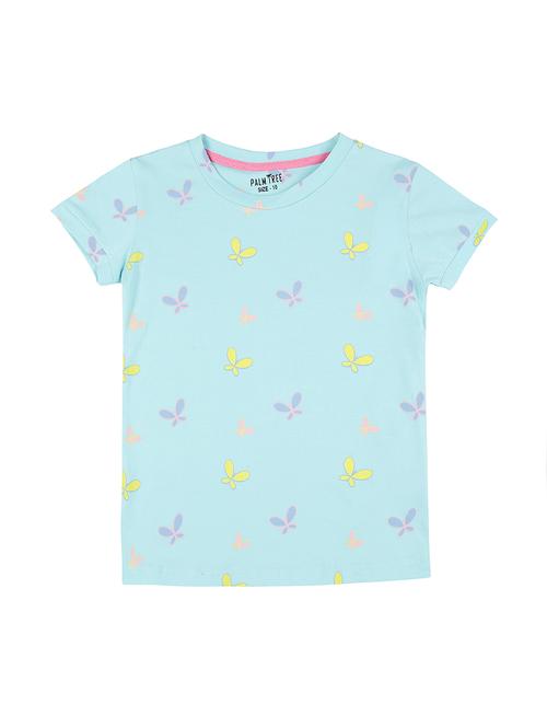 crew neck printed top - 16391995 - Very Small Image - 1