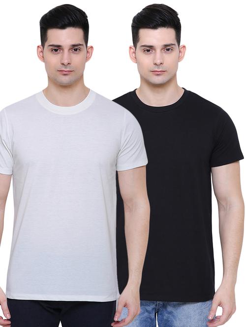 multi colored solid t-shirt combo  - 16396771 - Very Small Image - 1