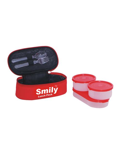 abtool combo of red triangle steel lunch box - 16407964 - Very Small Image - 1