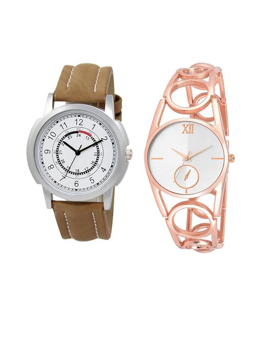 set of 2 analog couple watch (lk-17-213) - 16411908 - Very Small Image - 1