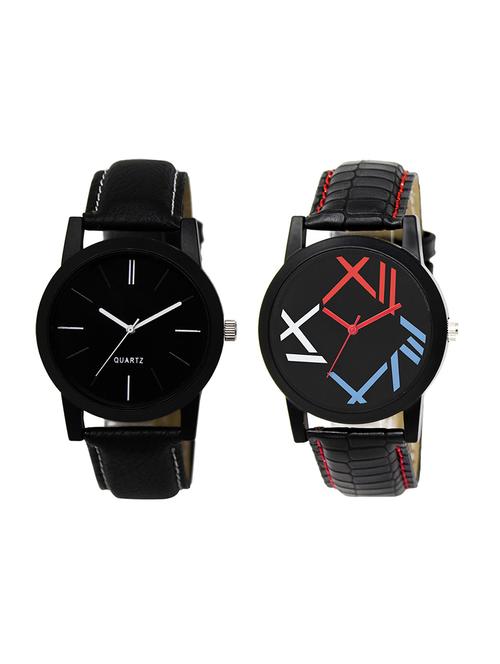 set of 2 analog watch combo(lk-05-12) - 16413482 - Very Small Image - 1